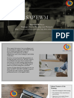 SAP EWM Course Content PDF