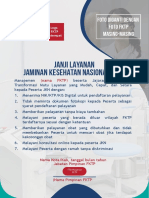 Janji Pelayanan FKTP - Poster A5