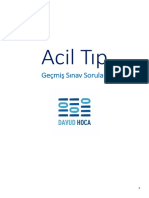 01 - Acil Tıp Geçmiş Sınav Soruları