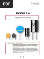 MODULE 4 Capacitance and Dielectrics