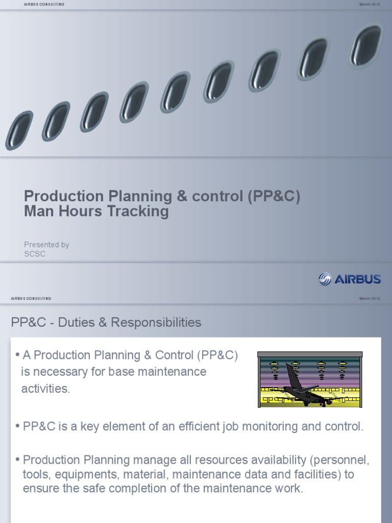 PP&C Roles in Aircraft Maintenance | PDF | Aviation | Aircraft