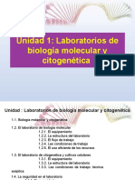 UD1. Laboratorios de Biología Molecular y Citogenética