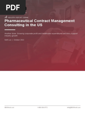 OD5846 Pharmaceutical Contract Management Consulting in the US Industry Report