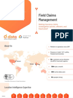 Field Claims Management - (Insurance) 