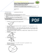 Soal PTS Matematika Kelas Viii