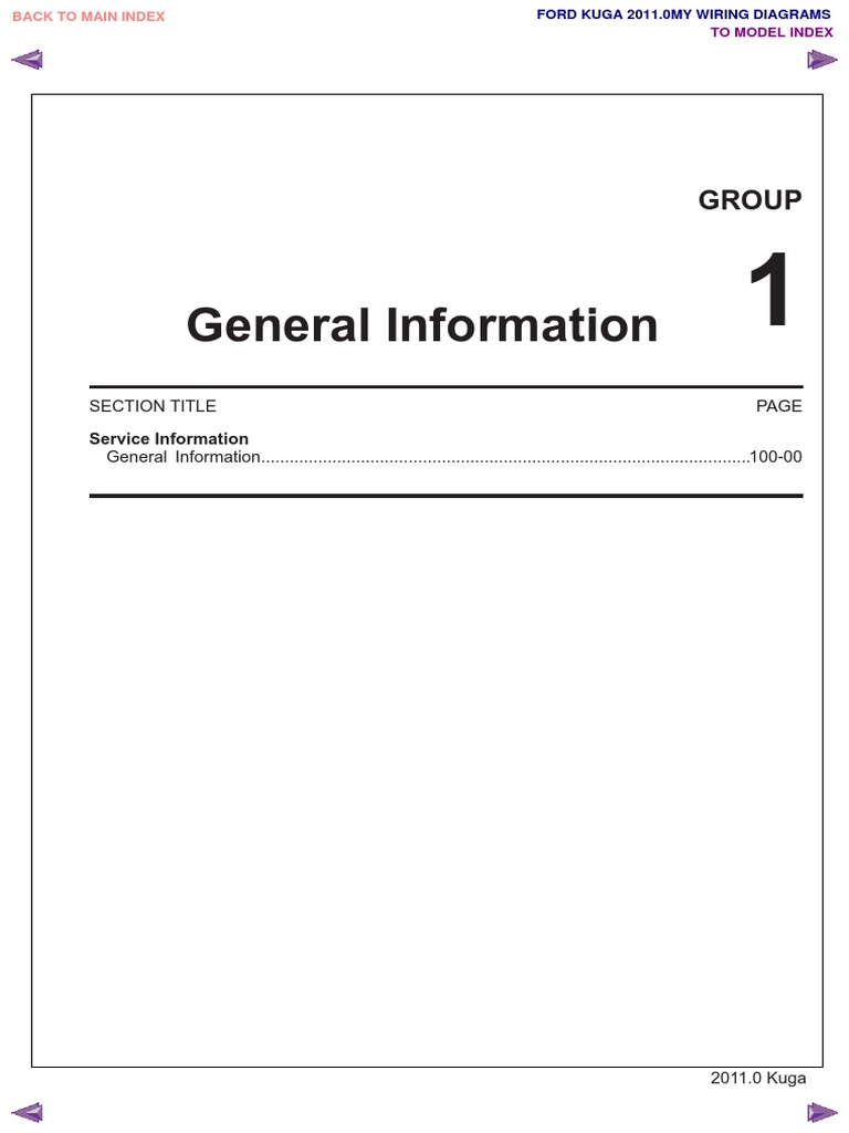 Ford Kuga Wiring Diagrams4 PDF