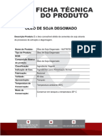 Oleo de Soja Degomado