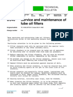 D540 Service and Maintenance of Lube Oil Filters