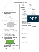 Bab 2-Pemfaktoran Dan Pecahan Algebra