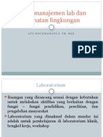 Dasar Manajemen Lab Dan Kesehatan Lingkungan