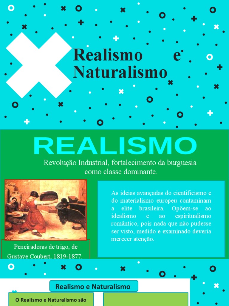Realismo e Naturalismo 2 Série | PDF | Realismo (artes) | As artes