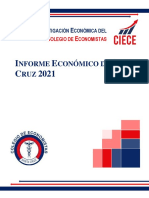 Informe Economico de Santa Cruz CIECE