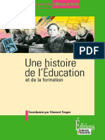 Une Histoire de Léducation Et de La Formation Vincent Troger Troger