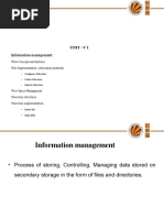 Unit6 - File System Interface