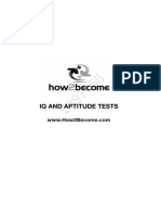 IQ and Aptitude Tests Workbook