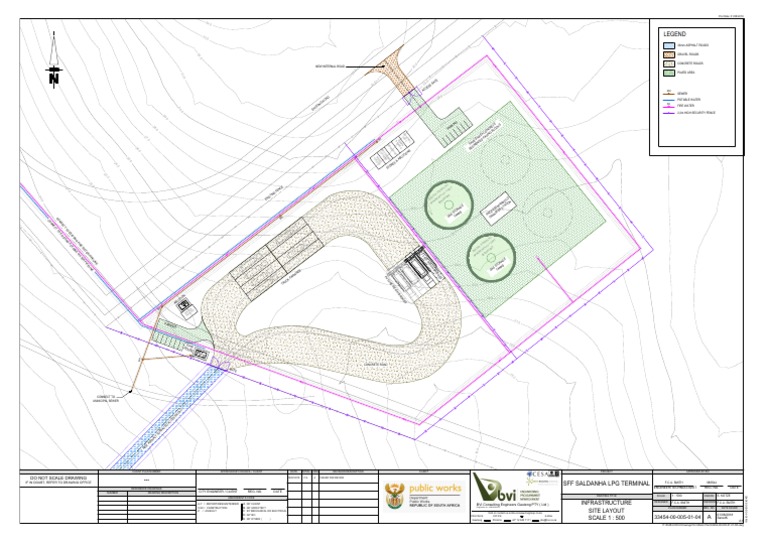 Saldanha LPG Terminal Site Layout | PDF