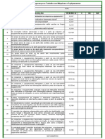 Check-List NR - 12 - Segurança No Trabalho em Máquinas e Equipamentos