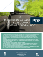 2018 Taxis Hibridos A Electricidad y Gas Licuado