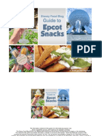 DFB Guide To Epcot Snacks