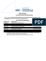 KEY DATES - March 2023 Computing - Preboard