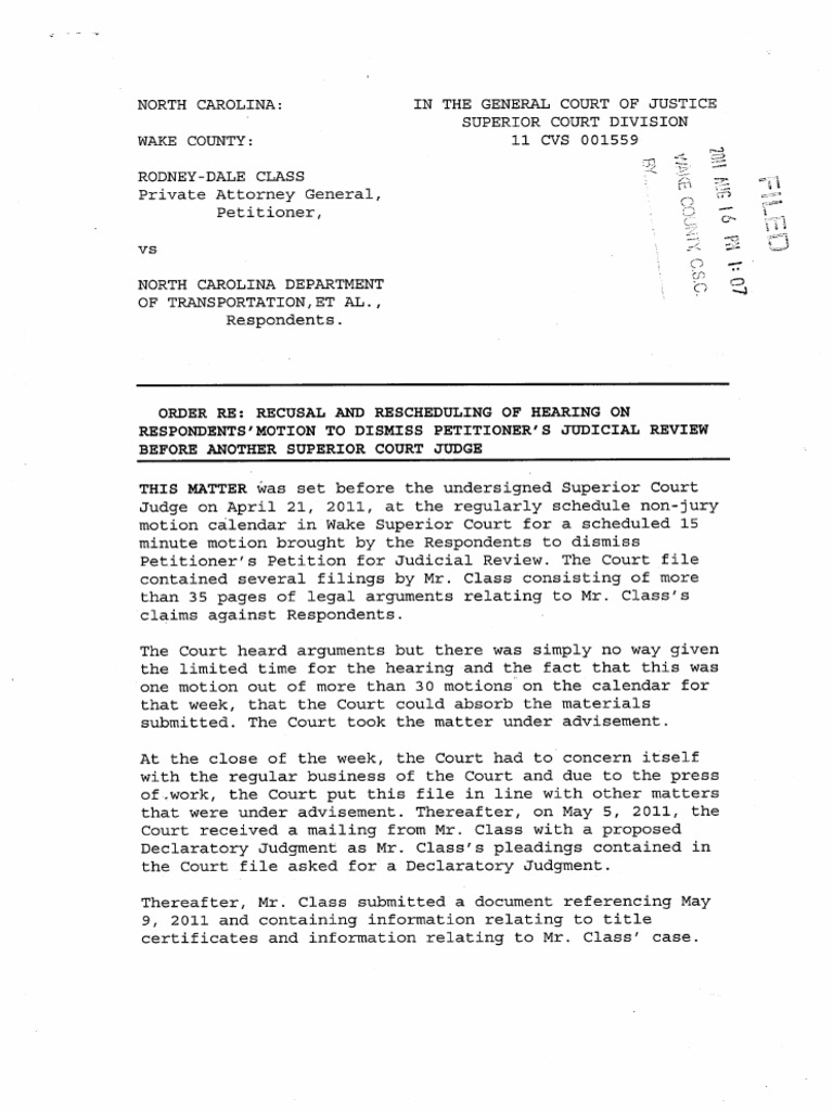 Recusal | PDF
