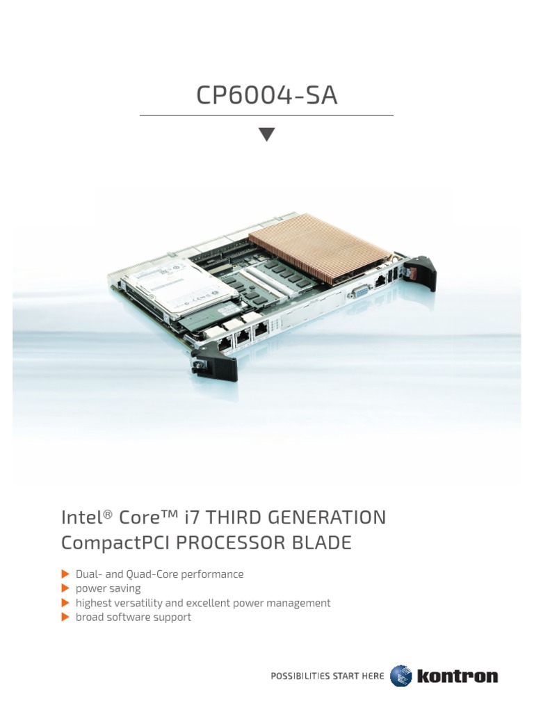 Carte Réseau Kontron Dual 100 CPCI (CPCI) D'occasion - Bon état