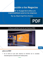 Sesión #03 - El Papel de La Ética y La Responsabilidad Social en Las Empresas