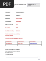 Tutorial Letter s1 2023 (Distance Only) Commercial Law