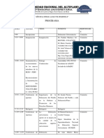 Programa de V Congreso Nacional y Ii Internacional de Defensores Universitarios