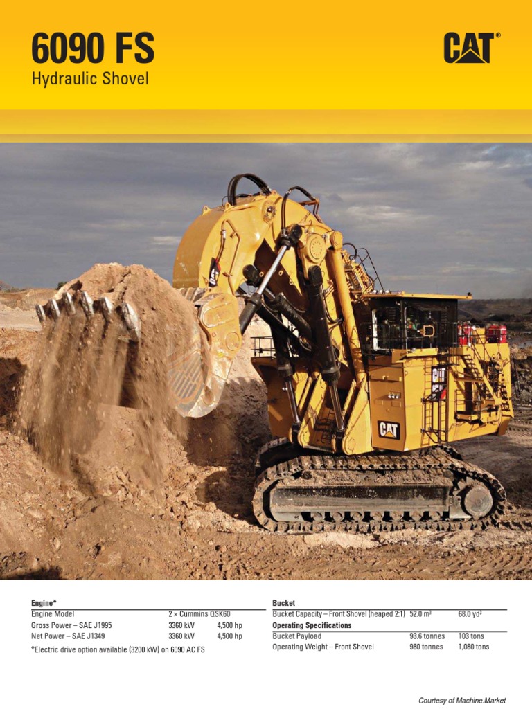 Caterpillar Cat Mining Shovel Excavators Spec 9a5887 | PDF | Pump ...