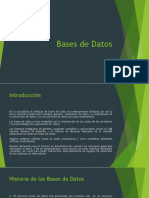 Historia de Las Bases de Datos