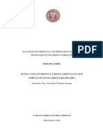 (USP) A Regulamentação Dos Criptoativos/Criptomoedas No Direito Brasileiro