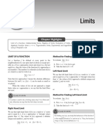 Limits Notes