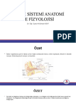 Işitme Anatomi Ve Fizyolojisi DD