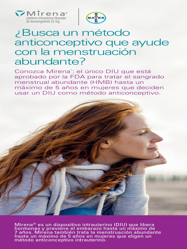 PPMIRUS03231 Spanish Digital Mirena Patient Brochure Mar 21
