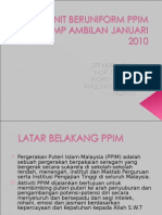 Unit Beruniform Ppim