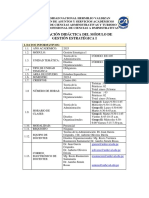 Planeación Didactica de Gestión Estratégica I 2023