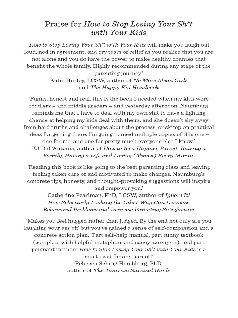 How To Stop Losing My Temper With My Child