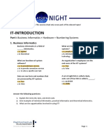 IT-INTRO - Exercises For Exam Preparation