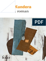 L’Art Du Roman Kundera