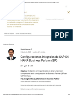 Configuraciones Integrales de SAP S4 HANA Business Partner (BP) - Blogs de SAP