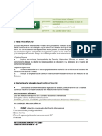 Modelo Del Programa Analitico - Nuevo Formato MKI-LCV