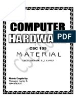 Computer Hardware Complete Material