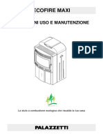 Ecofire Maxi Istruzioni Uso e Manutenzione