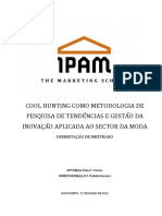 DISSERTAÇÃO - Cool Hunting Como Metodologia de Pesquisa de Tendências e Gestão Da Inovação Aplicada Ao Sector Da Moda