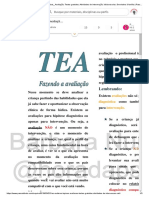 2° (TEA) Autismo - Tópicos - Avaliação Testes Gratuitos Atividades de Intervenção Visita Escolar Devolutiva À Família - Passei Direto