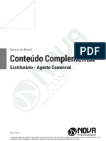 Banco Do Brasil Escriturario Agente Comercial Conteudo Complementar 2