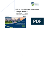 Introduction To LRFD For Foundation and Substructure Design - Module 1