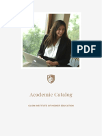 Glion Academic Catalog