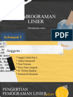 Kelompok 5 - Program Linier